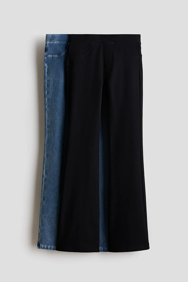 2-Pack Flared Jeggings