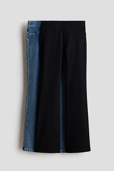 2-Pack Flared Jeggings