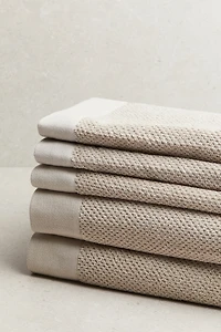 Serviette de bain en coton éponge