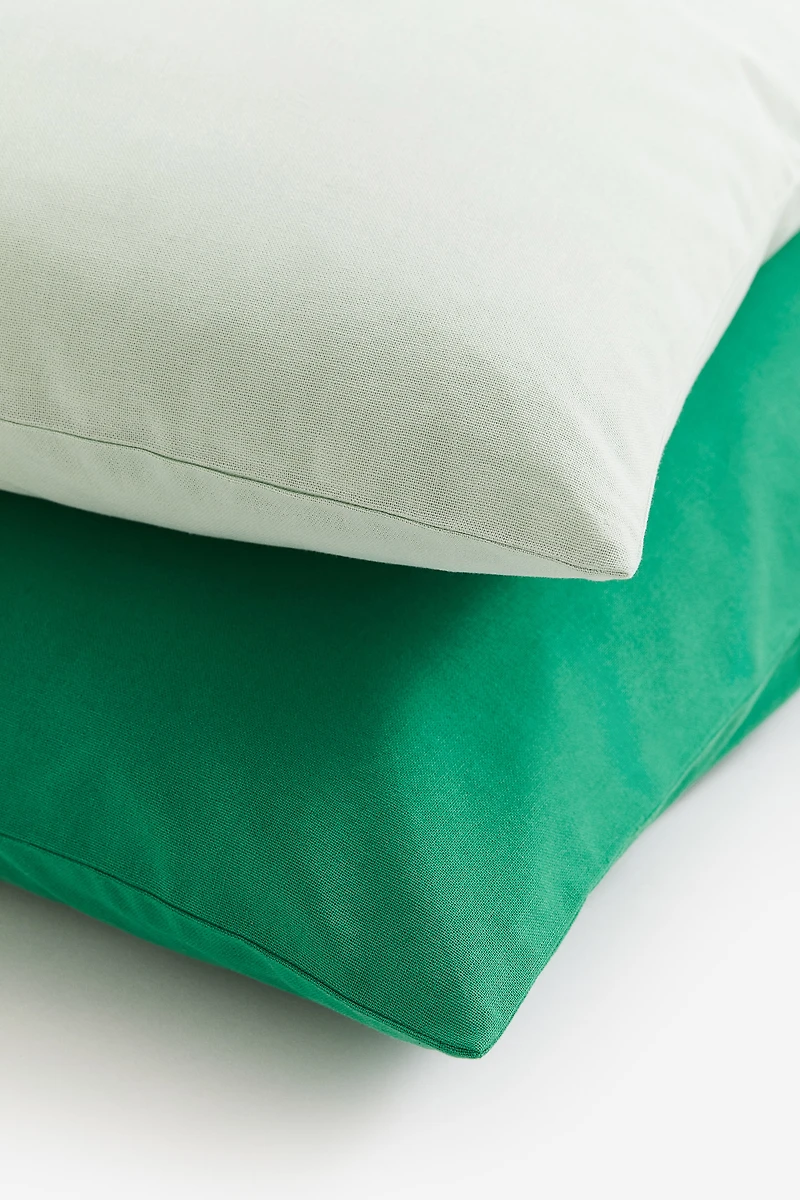 2-pack Cotton Canvas Cushion Covers