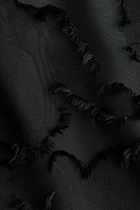 Jacquard-Weave Blouse