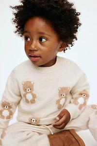 2-Piece Jacquard-Knit Set