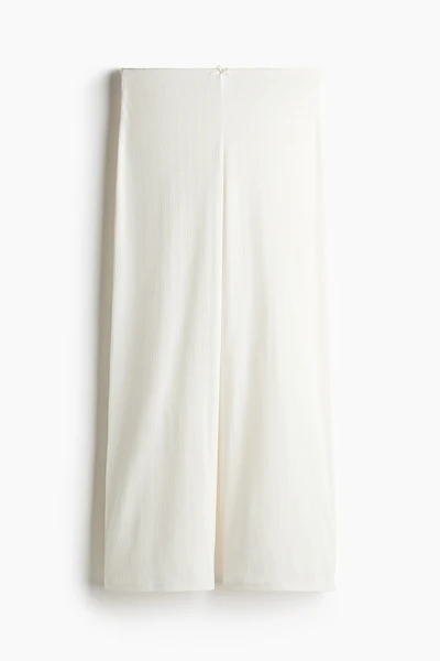 Pointelle Jersey Pants