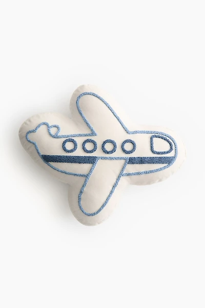 Canvas Airplane Cushion