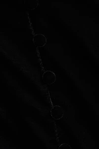 Velour Peplum Blouse