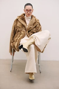 Bottines à talon moulé