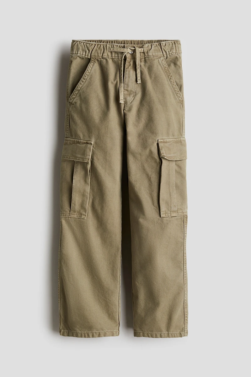Canvas Cargo Pants