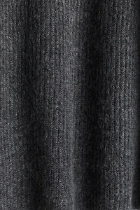 Rib-knit Turtleneck Sweater