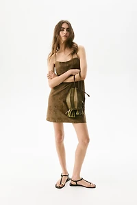 Embroidered Strappy Dress