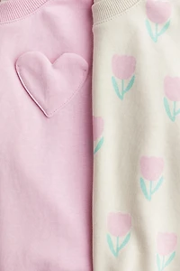 2-pack Puff-Sleeved Sweatshirts