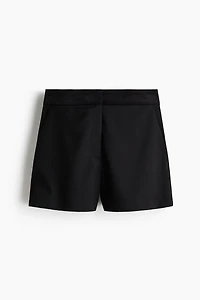 High-Waist Dress Shorts