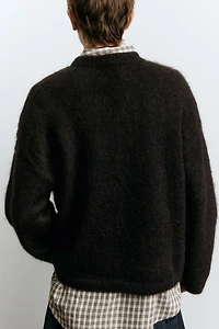 Oversized Mohair-Blend Sweater
