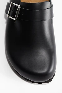 Suede Mules