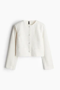 Veste en tissu bouclette