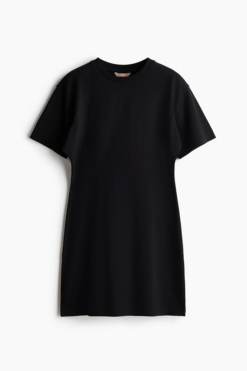 Hourglass Cotton T-Shirt Dress