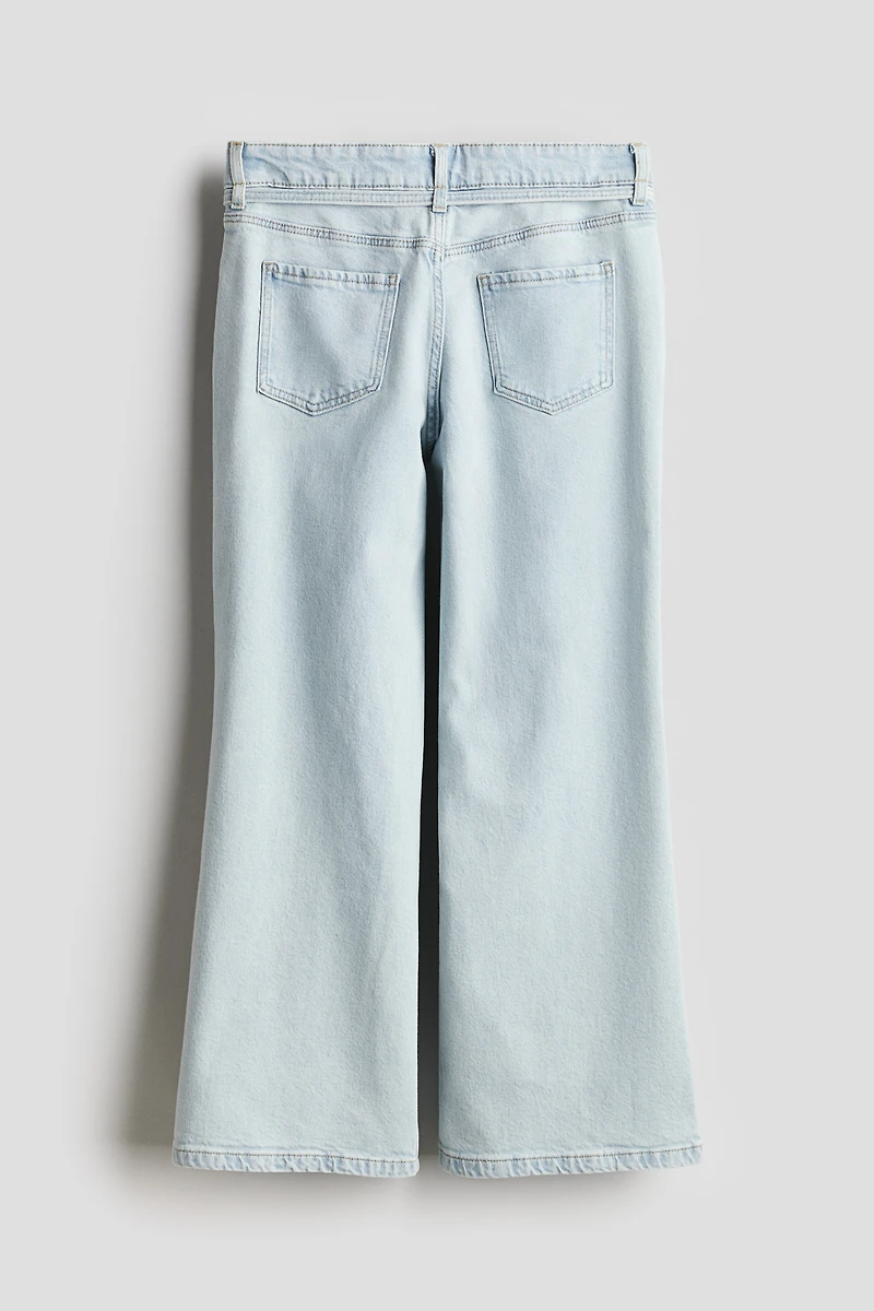 Baggy Fit Bootcut Leg Jeans