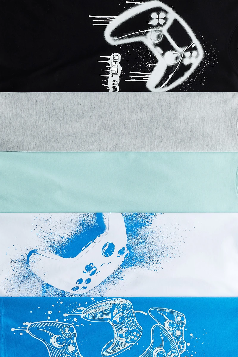 5-pack Cotton T-Shirts
