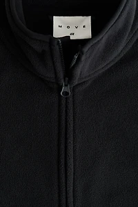 Regular-Fit Fleece Sports Vest