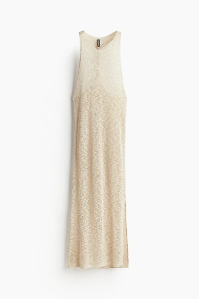 Robe façon crochet avec détail torsadé