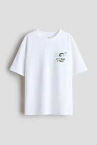 Loose-Fit Printed T-Shirt