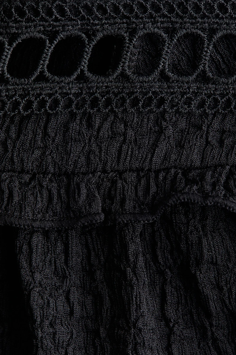 Blouse en jersey texturé