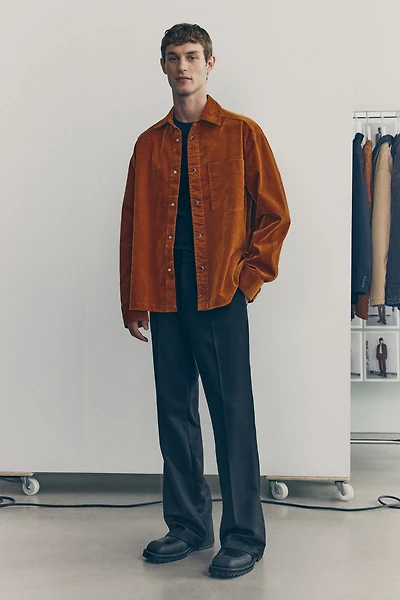 Brushed Twill Overshirt