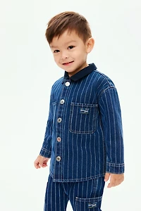 Striped Cotton Overshirt