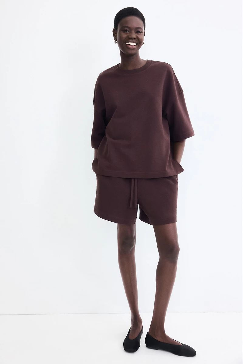 Short-Sleeved Sweatshirt