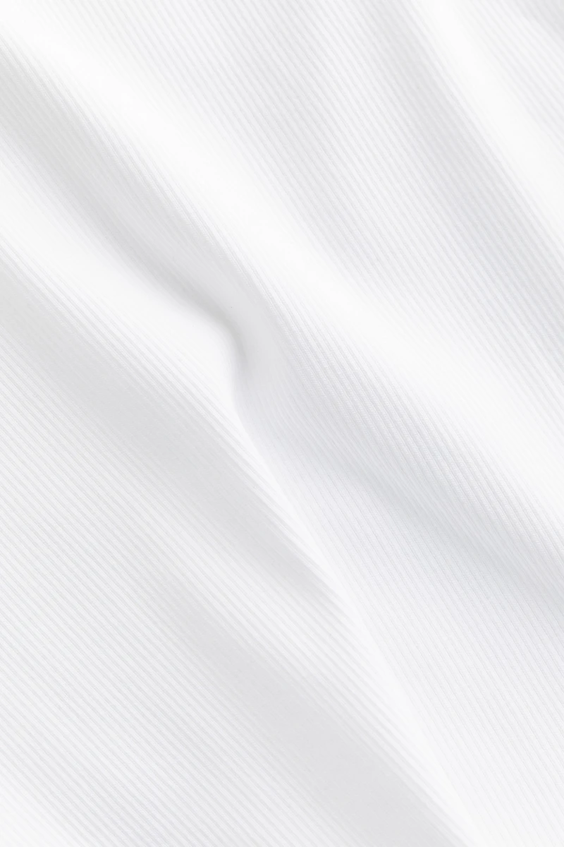 T-shirt côtelé