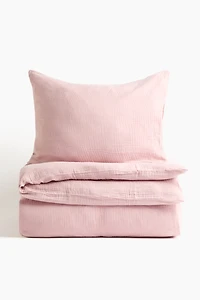 Muslin Twin Duvet Cover Set