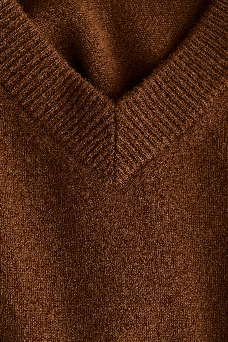 Chandail grande taille en laine