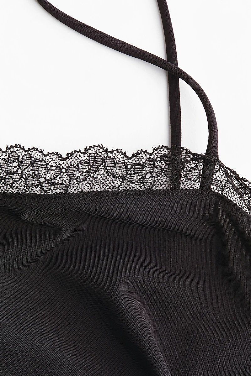 Lace-Trimmed Camisole Top