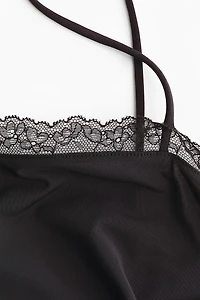 Lace-Trimmed Camisole Top