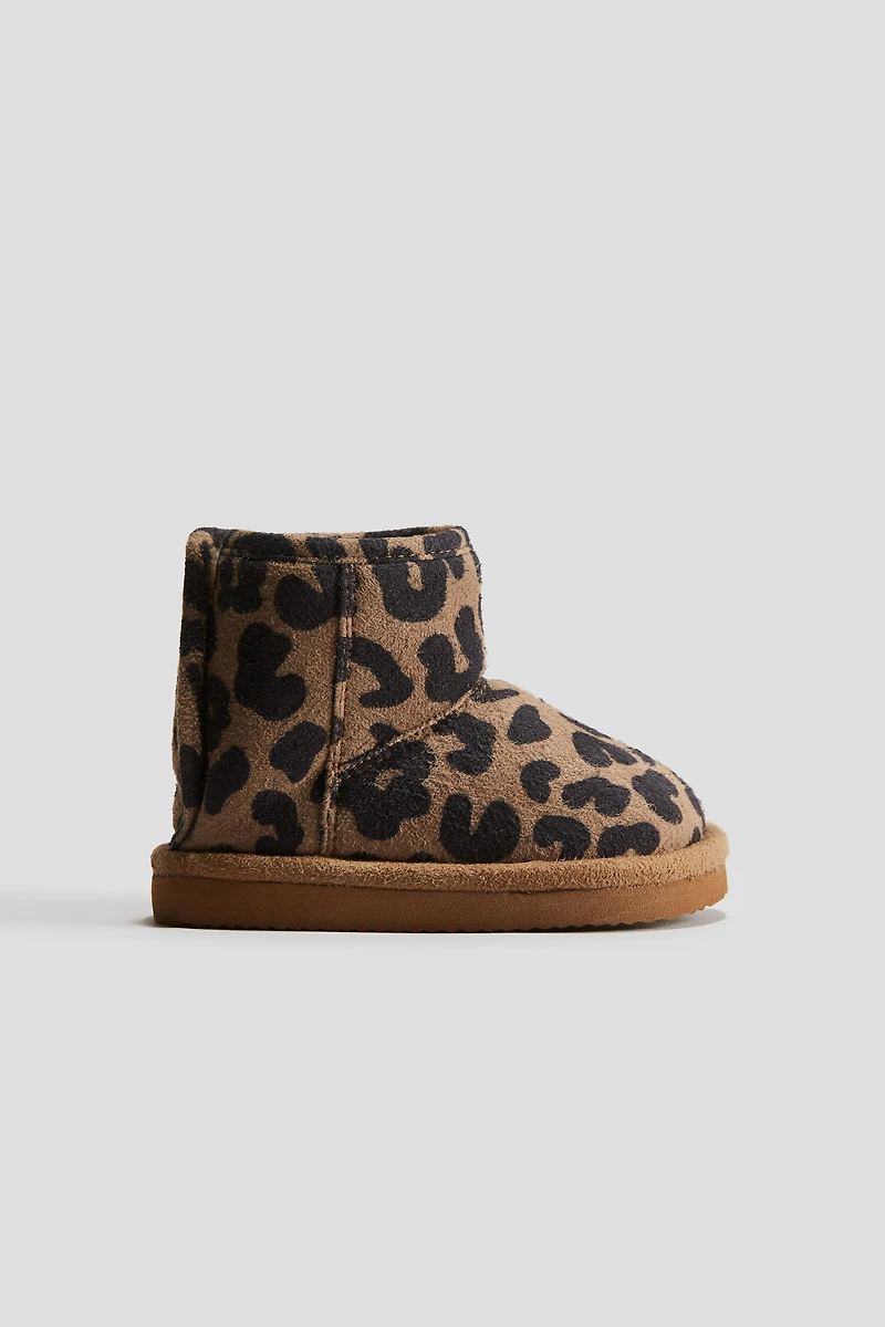 Fluffy-Lined Boots