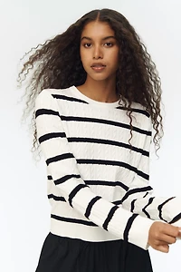 Cable-Knit Sweater