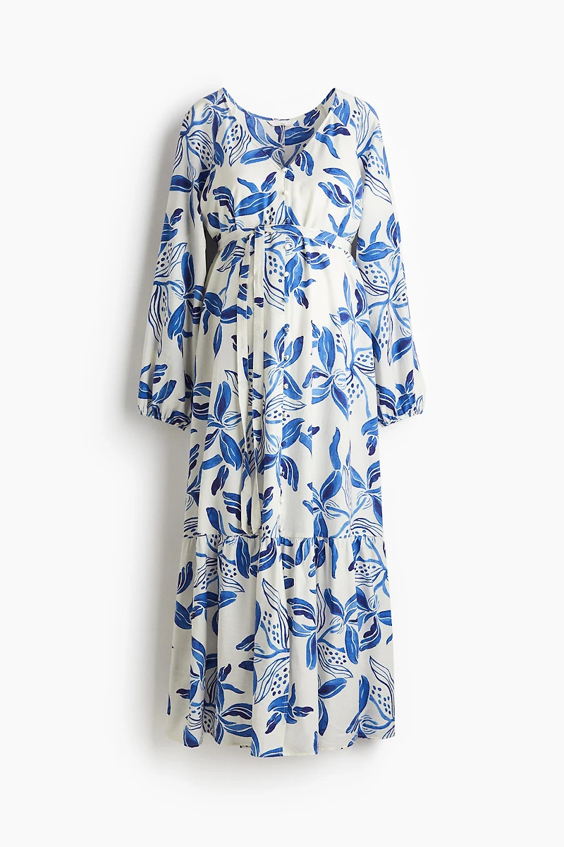 MAMA Robe Before & After avec ceinture à nouer