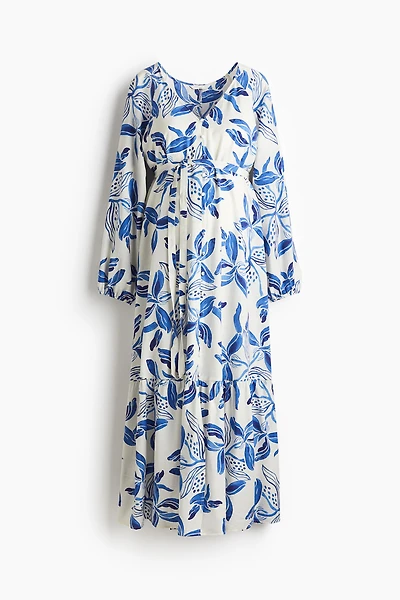 MAMA Before & After Tie-belt Dress
