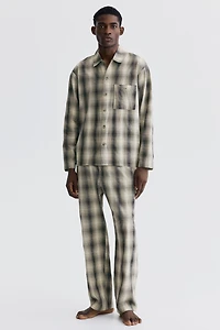 Poplin Pajama Shirt and Pants
