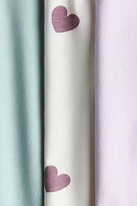 3-Pack Cotton Tops