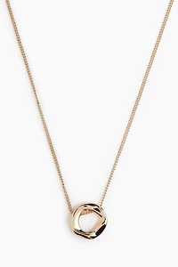 Necklace with Ring Pendant