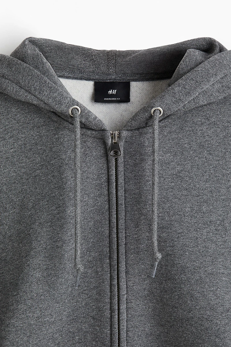 Kangourou couple ample avec fermeture éclair