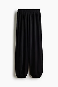 Pantalon à jambes ballon avec taille élastique