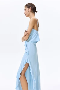 Flounced Jersey Dress