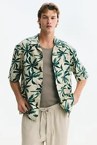 Relaxed-Fit Cotton Resort Shirt