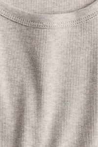 T-shirt côtelé