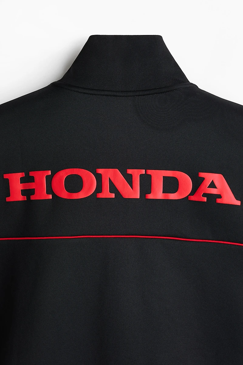 Loose-Fit Scuba Track Jacket