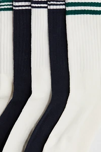 5-pack Ribbed Terry Socks