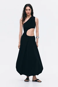 Robe découpée avec base à effet ballon