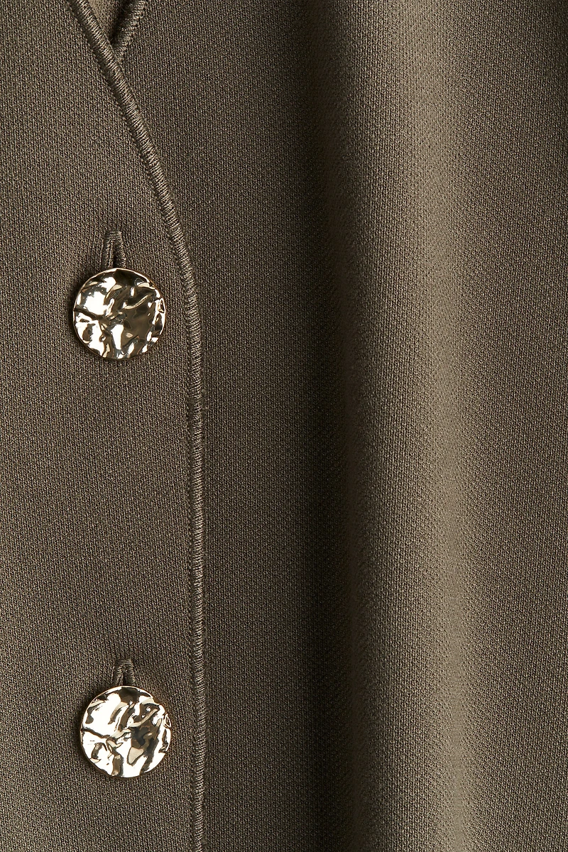 Batwing-Sleeved Cardigan