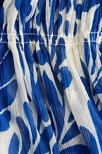 Smocked-Waist Dress
